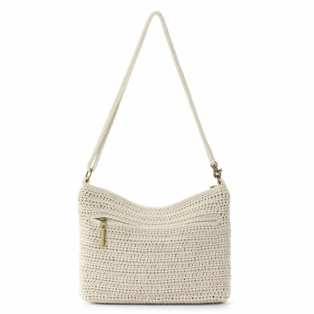 NEW THE SAK women's lumi crossbody bag in natural strawberries - Picture 3 of 5